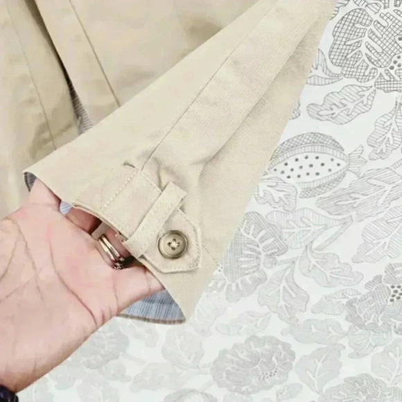 Lands' End Chino Women's‎ Cropped Pants Size 6 Beige 9476 - Picture 3 of 8